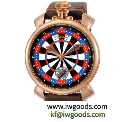 ガガミラノ ブランドコピー商品 腕時計 メンズ マルチカラー カーフ革 5011LV03 iwgoods.com:gio8nn-3