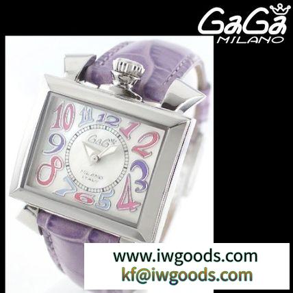 ユニセックス♪ ★ GaGa Milano ブランド 偽物 通販 ★ ナポレオーネ40mm  6030.7 紫 iwgoods.com:2psl89-3