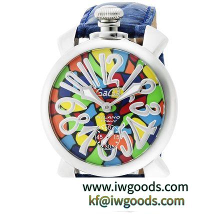 ガガミラノ ブランド コピー 腕時計 メンズ ブルー 5010MOSAICO1S iwgoods.com:cwhwvw-3