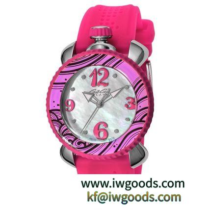 ガガミラノ ブランドコピー 腕時計 LADYSPORTS40MM レディース ピンク 702006 iwgoods.com:6f0jhp-3