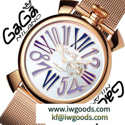 メッシュベルト★GaGa Milano コピー商品 通販 Manuale SLIM 46mm 腕時計 5081.3 iwgoods.com:d7le6z-3