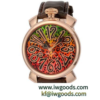 ガガミラノ ブランドコピー通販 時計 5021ART01-BRW MANUALE 40MM 腕時計 ブラウン iwgoods.com:lhqoe6-3