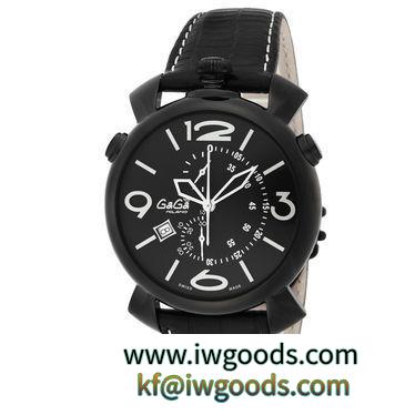 GAGAガガ ミラノ腕時計ＴＨＩＮ ＣＨＲＯＮＯ 46ＭＭ 5099.01BK iwgoods.com:6o1nbs-3