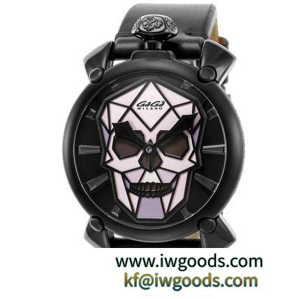 ガガミラノ ブランドコピー 腕時計 MANUALE48MM メンズ ブラック 506202S iwgoods.com:wvsrti-3