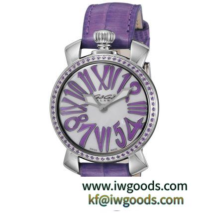 ガガミラノ ブランドコピー 腕時計 ユニセックス パープル 602501 iwgoods.com:im4du5-3