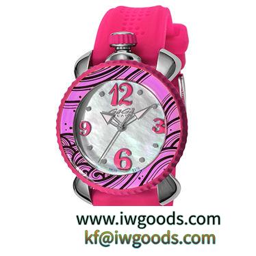 ガガ ミラノ LADY SPORTS 腕時計 ラバーベルト 7020.06 PINK iwgoods.com:48a427-3
