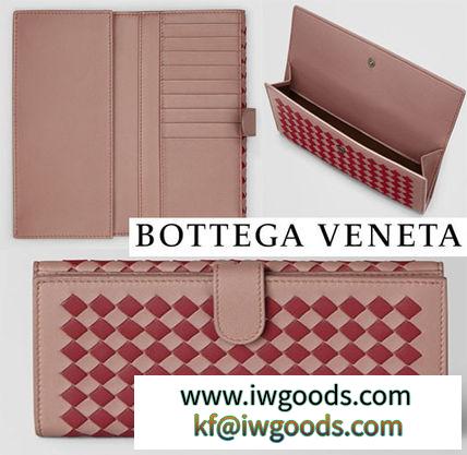 [残りわずか] Bottega VENETA ブランド コピー FRENCH WALLET★DECO ROSE iwgoods.com:203rb6-3