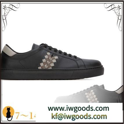 関税込◆Black leather sneakers iwgoods.com:i9u6sl-3