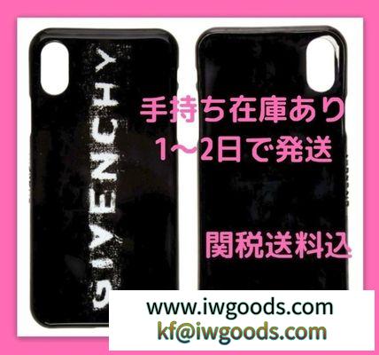 ☆即発☆大人気 GIVENCHY ブランドコピー通販 ブラック ロゴ iPhone XS/X ケース iwgoods.com:104ar5-3