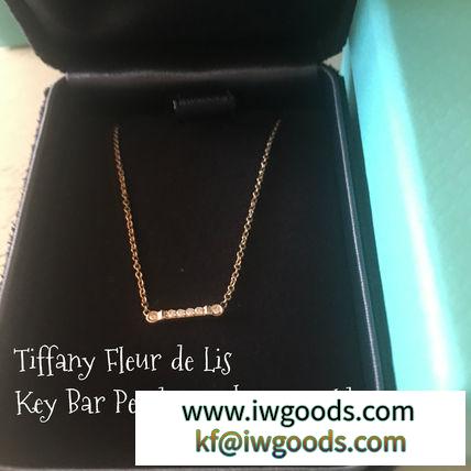 【偽ブランド Tiffany】 FLEUR DE LIS Key Stem Pendant in 18k Rose Gold iwgoods.com:tpk4uo-3