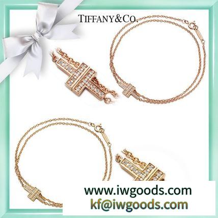 【ティファニー 偽物 ブランド 販売】スーパーコピー 代引 Tiffany T TWO double chain Bracelet 18k 2色 iwgoods.com:c6onwj-3