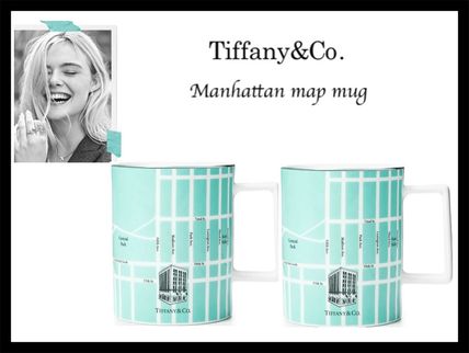 ☆日本未発売☆スーパーコピー Tiffany・Manhattan Map マグカップ２個セット☆ iwgoods.com:s42km0-3