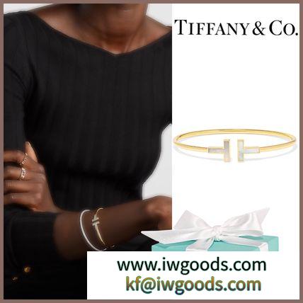 関税込【ブランドコピー Tiffany & Co】海外限定 T Wire  mother-of-pearl cuff iwgoods.com:kxgeeq-3