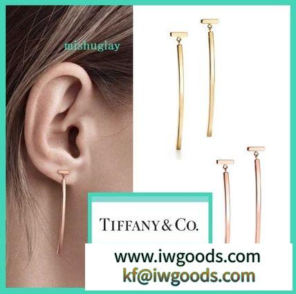 【偽物 ブランド 販売 Tiffany & Co】偽物 ブランド 販売 Tiffany T wire bar earrings in 18k gold iwgoods.com:f2atl9-3