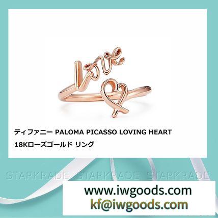 [コピーブランド Tiffany] パロマ・ピカソ LOVING HEART ローズゴールド リング iwgoods.com:tdd1ty-3