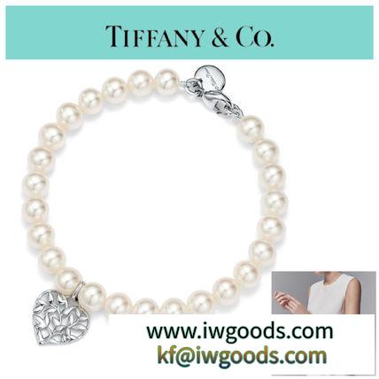 【ブランドコピー商品 Tiffany & Co】Paloma's  Olive Leaf Pearl Heart Bracelet iwgoods.com:3w3hu0-3