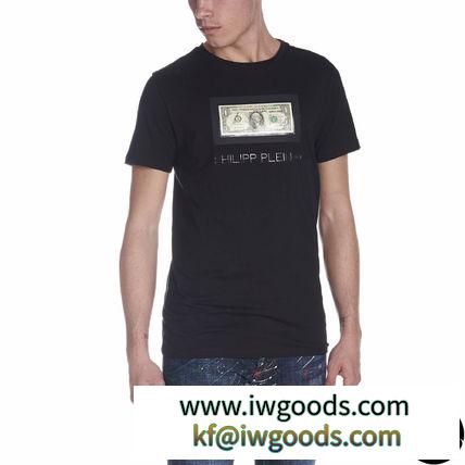 関税込PHILIPP PLEIN ブランドコピー商品 2019SS DOLLAR Tシャツ エンボスロゴ iwgoods.com:ixhbdh-3