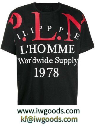 ∞∞PHILIPP PLEIN スーパーコピー 代引∞∞ Gold Cut P.L.N Tシャツ iwgoods.com:731k00-3