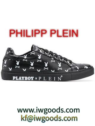 ☆送料無料 PHILIPP PLEIN 激安コピー Playboy print sneakers☆ iwgoods.com:xkp41x-3