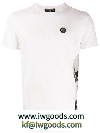 ∞∞PHILIPP PLEIN ブランドコピー∞∞ ロゴ Tシャツ iwgoods.com:06zfyv-3