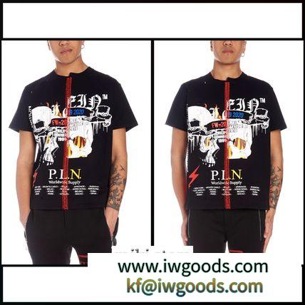 【Philipp PLEIN ブランド コピー】 patchworkTシャツ iwgoods.com:m8n8cq-3