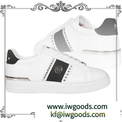 関税込◆Philipp PLEIN ブランドコピー通販 Studded Sneakers iwgoods.com:d9w2zy-3