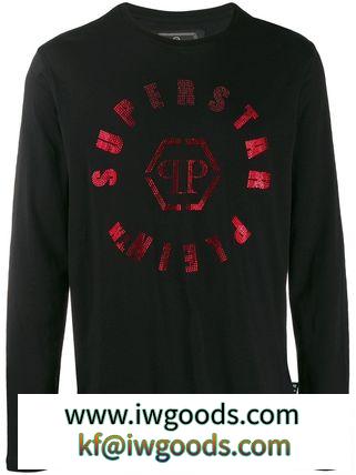 ∞∞PHILIPP PLEIN 偽物 ブランド 販売∞∞ ロゴ Tシャツ iwgoods.com:56ajc8-3