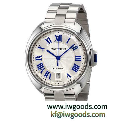 破格値 CARTIER ブランドコピー通販(カルティエ コピー商品 通販) Cle Automatic Silver Men's Watch iwgoods.com:2xm7i5-3