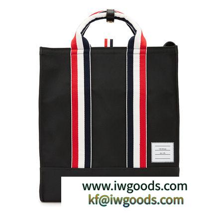 THOM BROWNE ブランドコピー 19AW 3ラインストライプ トートバック iwgoods.com:6fbgze-3