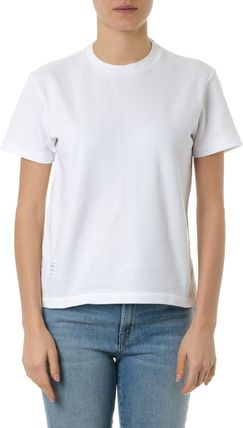 トムブラウン スーパーコピー 代引▽VIPセール White スーパーコピー 代引 コットン ストライプ Tシャツ iwgoods.com:7jw2pg-3