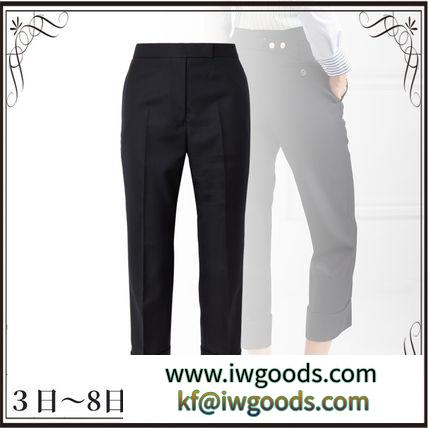 関税込◆Cropped wool-blend twill straight-leg pants iwgoods.com:5t3vka-3