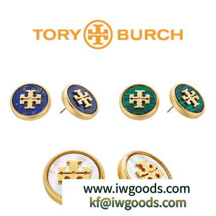 NEW!! 送料込♪ Tory Burch コピー商品 通販 Semi-Precious Stud Earrings☆★ iwgoods.com:wbckb5-3