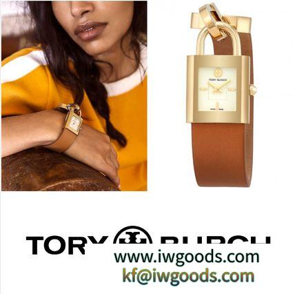 【Tory Burch ブランド 偽物 通販】SURREY LEATHER WATCH 腕時計 iwgoods.com:zso7qi-3