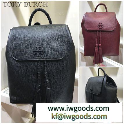 SALE!!【TORY Burch 激安スーパーコピー】Taylor Backpack♪リュック♪タッセル付 iwgoods.com:dtzj2c-3
