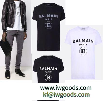 関送込【BALMAIN ブランド 偽物 通販】 ロゴ Tシャツ iwgoods.com:63uzfl-3