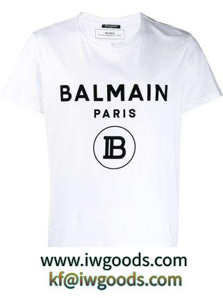 ∞∞BALMAIN 偽ブランド∞∞ ロゴ Tシャツ iwgoods.com:k987bw-3