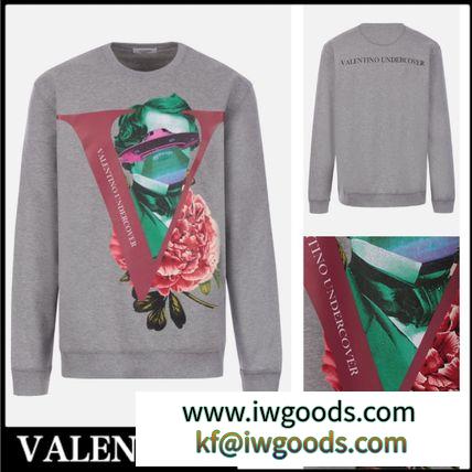 VIPSALE◆関税込 VALENTINO 激安スーパーコピー V FACE グレー 新作 スウェット iwgoods.com:0vwiwm-3