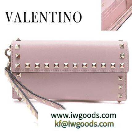 VALENTINO 激安スーパーコピー﻿コピー品/長財布 EMS発送/送料込み Rock Stud 長財布 iwgoods.com:404k6d-3