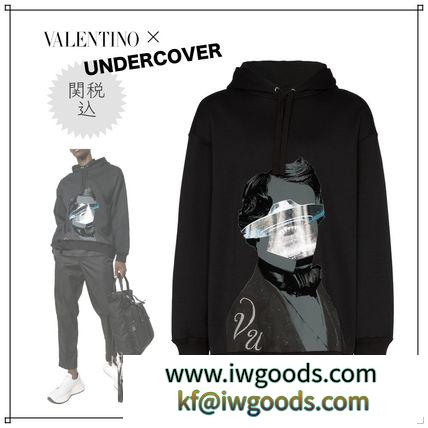 VALENTINO 激安スーパーコピー x Undercover》コラボスウェットV FACE UFO フーディ iwgoods.com:44eczx-3