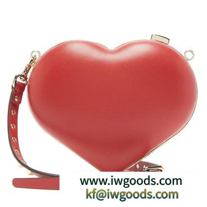 【SALE!!】VALENTINO 激安スーパーコピー Carry Secrets leather heart clutch iwgoods.com:qhf31e-3