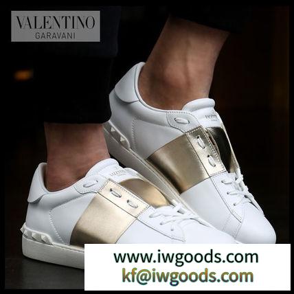 【VALENTINO ブランドコピー商品】Metallic Stripe Open Sneaker 0830 FLR L71 iwgoods.com:77yy8i-3