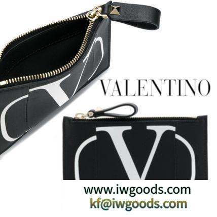 VALENTINO ブランドコピー通販◆V logo print coin&card case iwgoods.com:9bwxfg-3