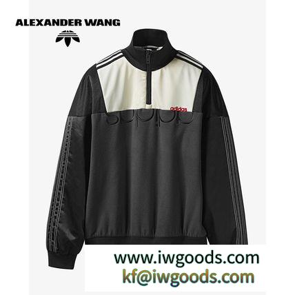 【Adidas x Alexander WANG コピー品】ハーフジップスウェット (関送込) iwgoods.com:zon60u-3