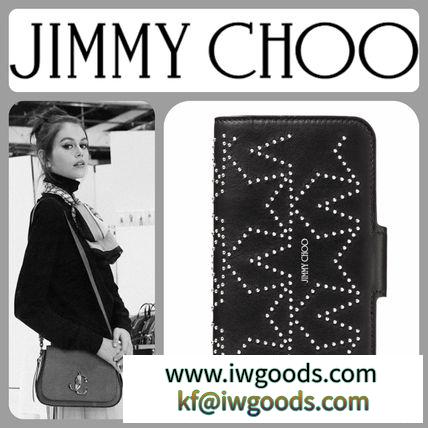 【JIMMY CHOO コピー品】MYDRA PLUS スナップボタン式開閉 iPhoneケース iwgoods.com:7i4f8n-3