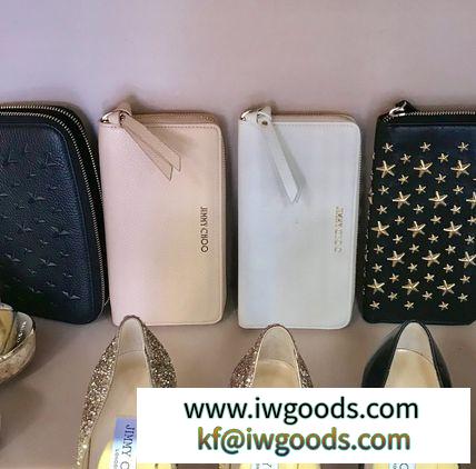 ライトカラー入荷★ラウンドジップPIPPA長財布 Jimmy CHOO コピー品 iwgoods.com:zf69a7-3