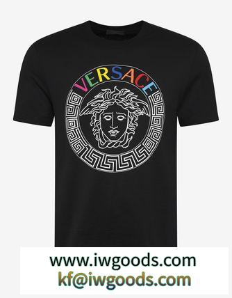 【関税/送料込】【VERSACE スーパーコピー 代引】Medusa Logo Tシャツ iwgoods.com:1eqefd-3