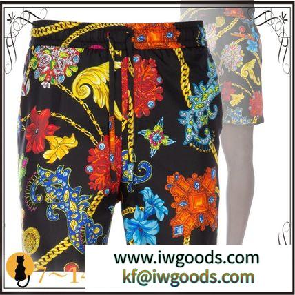 関税込◆Printed silk twill bermuda shorts iwgoods.com:vnakwe-3