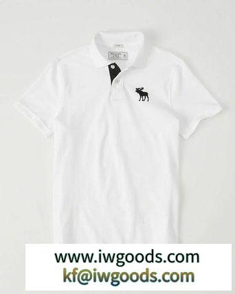 即発可!アバクロンビー ビックムース鹿の子ポロシャツ/White スーパーコピー iwgoods.com:640lic-3