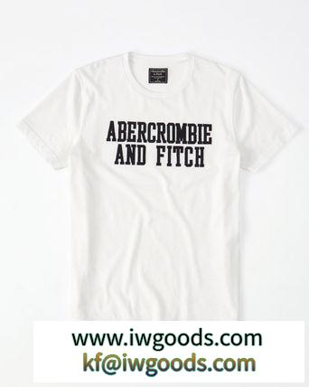 【Abercrombie & Fitch 偽物 ブランド 販売】メンズAPPLIQUE LOGO GRAPHIC TEE iwgoods.com:ksm82v-3