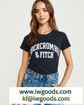 【Abercrombie&Fitch ブランドコピー商品】VARSITY LOGO アバクロソフト半袖Tシャツ iwgoods.com:gb1f99-3